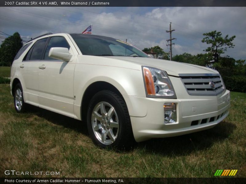 White Diamond / Cashmere 2007 Cadillac SRX 4 V6 AWD
