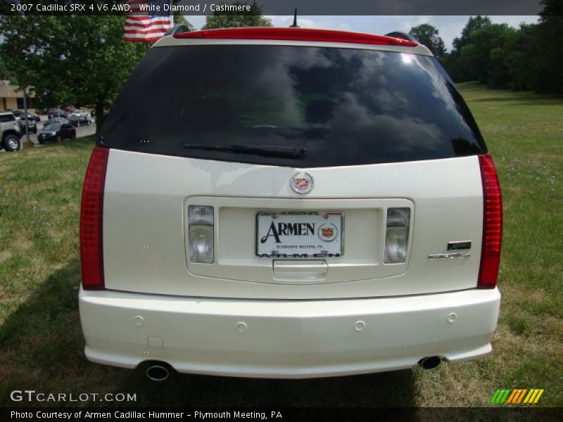 White Diamond / Cashmere 2007 Cadillac SRX 4 V6 AWD