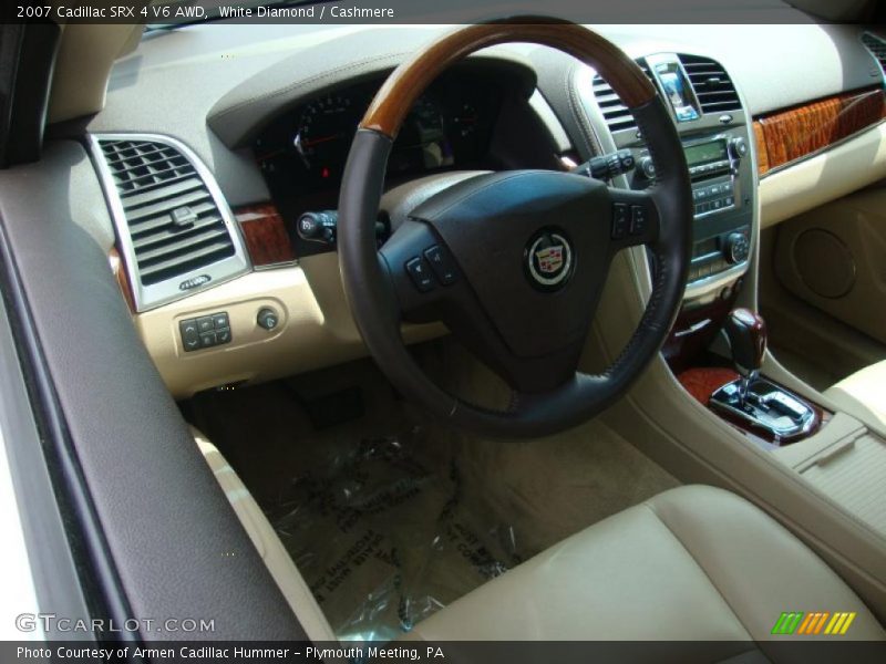 White Diamond / Cashmere 2007 Cadillac SRX 4 V6 AWD