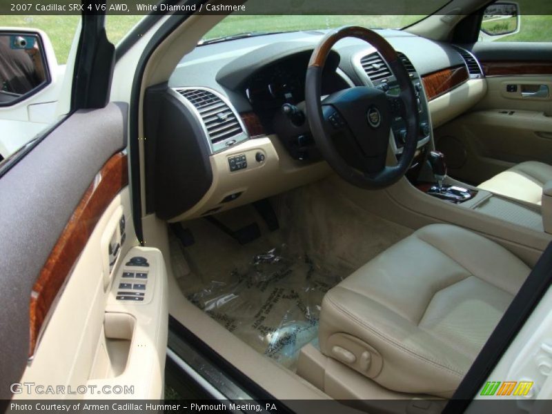 White Diamond / Cashmere 2007 Cadillac SRX 4 V6 AWD