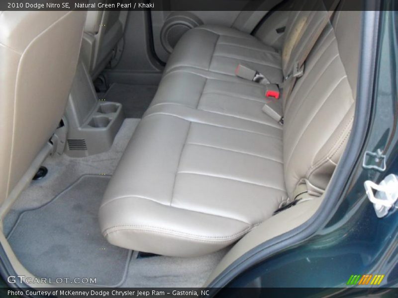 Natural Green Pearl / Khaki 2010 Dodge Nitro SE
