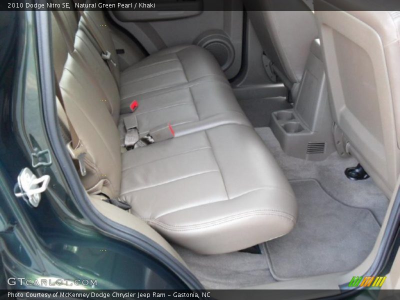 Natural Green Pearl / Khaki 2010 Dodge Nitro SE