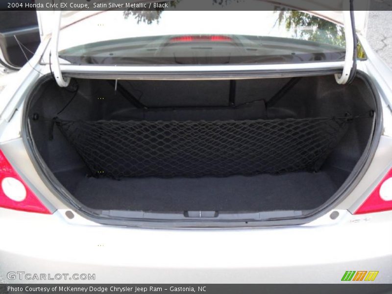 Satin Silver Metallic / Black 2004 Honda Civic EX Coupe