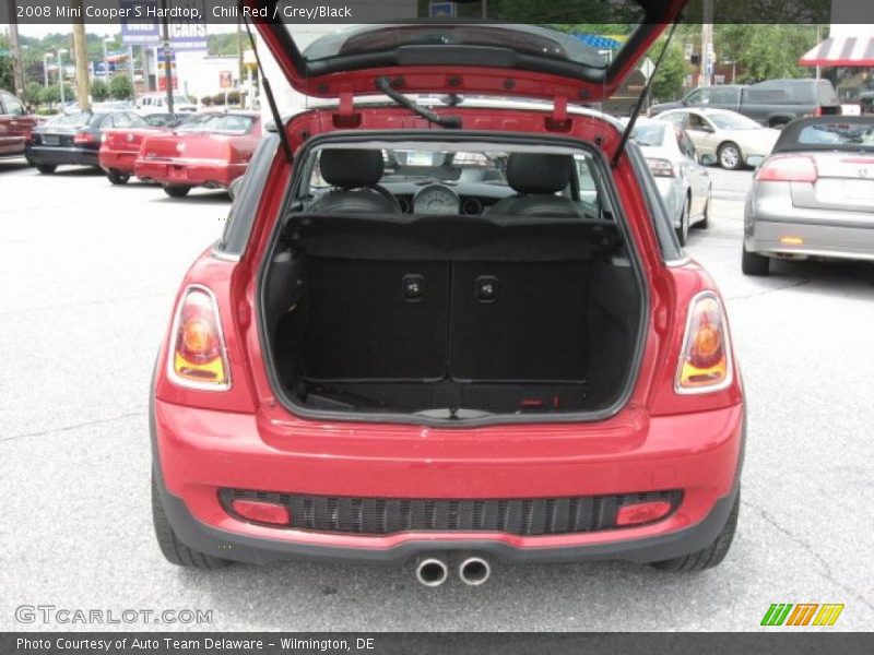 Chili Red / Grey/Black 2008 Mini Cooper S Hardtop