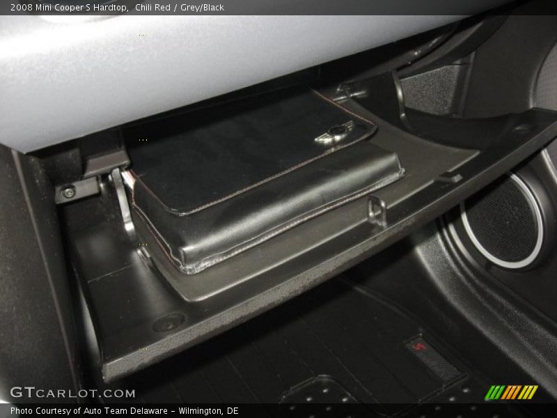 Chili Red / Grey/Black 2008 Mini Cooper S Hardtop