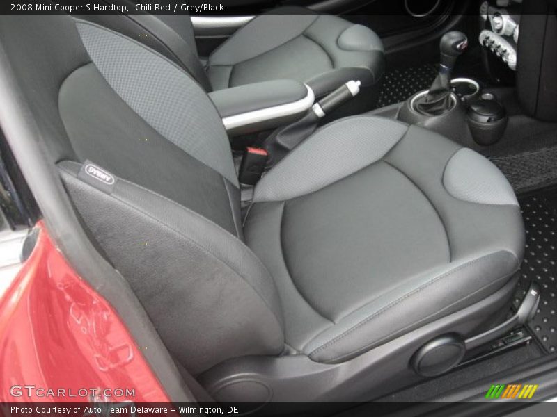 Chili Red / Grey/Black 2008 Mini Cooper S Hardtop