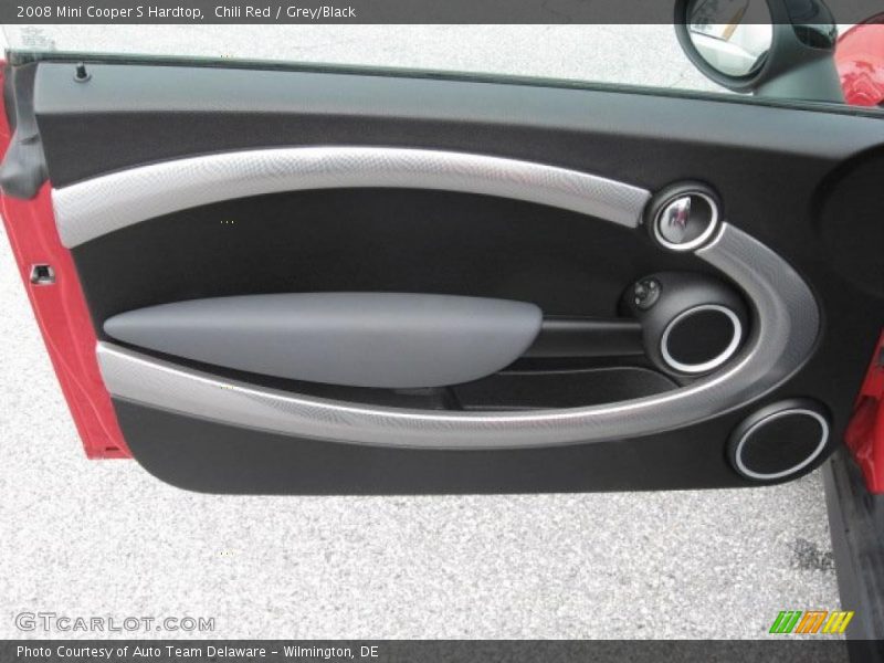 Chili Red / Grey/Black 2008 Mini Cooper S Hardtop