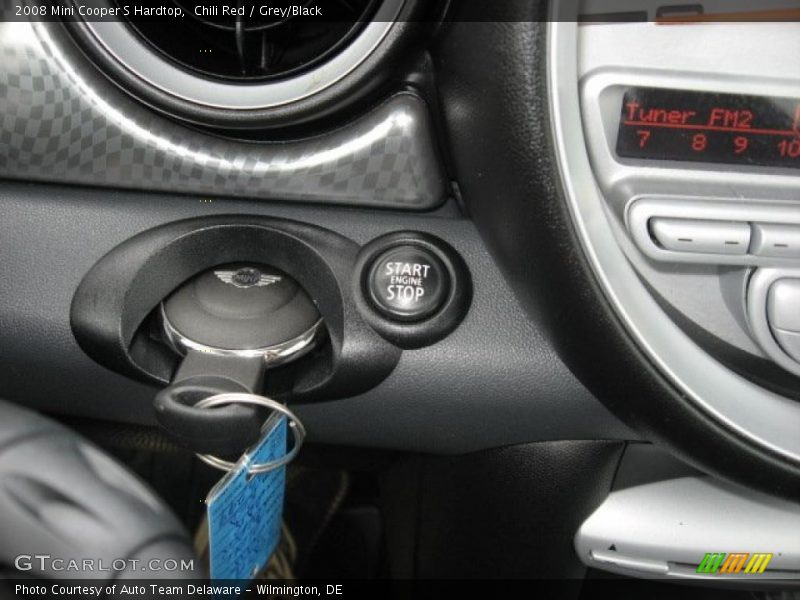 Chili Red / Grey/Black 2008 Mini Cooper S Hardtop