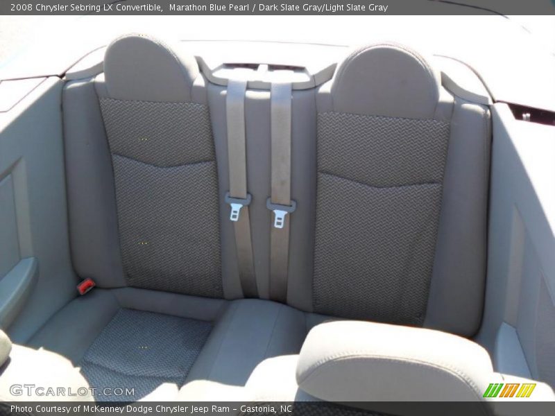 Marathon Blue Pearl / Dark Slate Gray/Light Slate Gray 2008 Chrysler Sebring LX Convertible