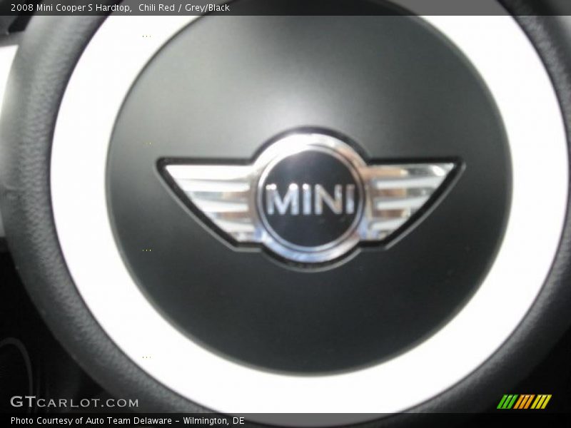 Chili Red / Grey/Black 2008 Mini Cooper S Hardtop