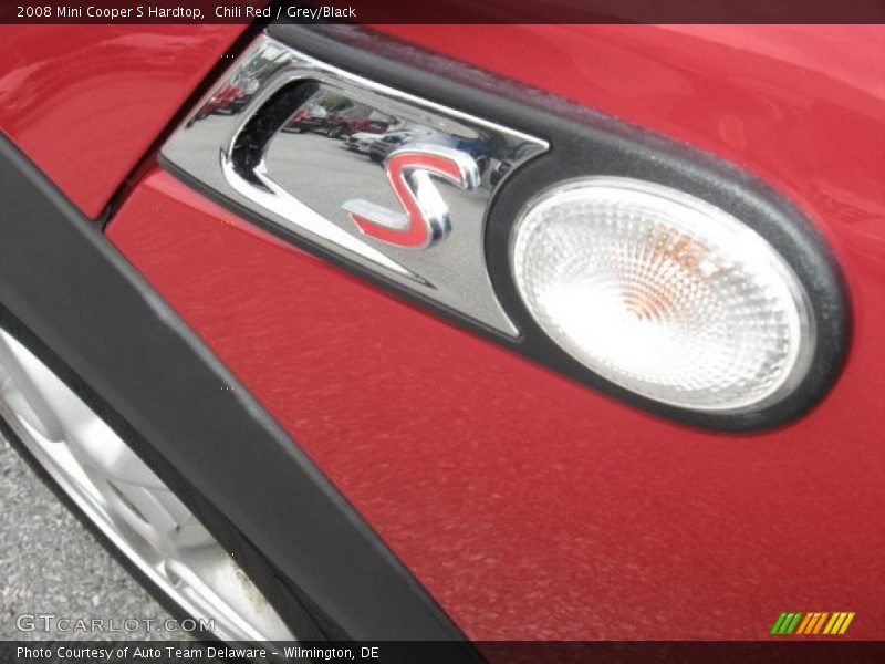 Chili Red / Grey/Black 2008 Mini Cooper S Hardtop