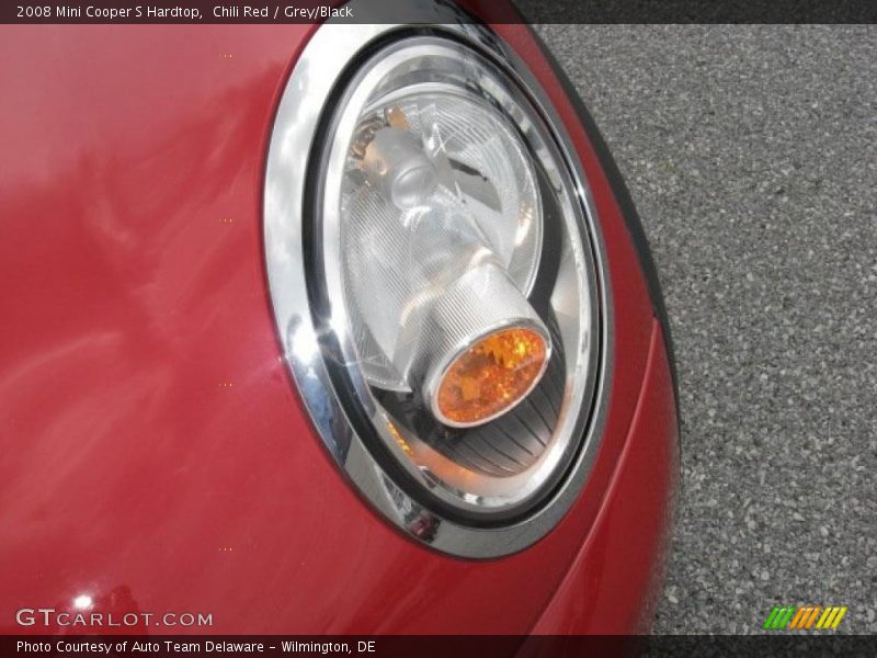 Chili Red / Grey/Black 2008 Mini Cooper S Hardtop