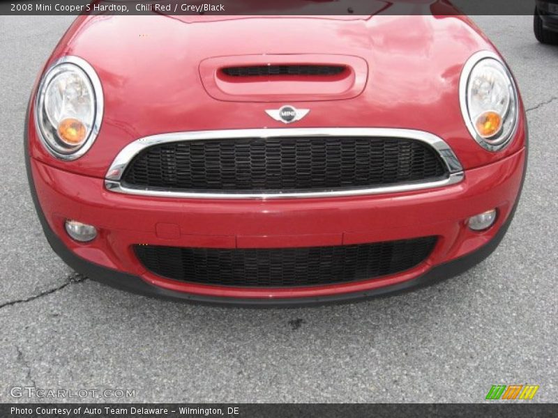 Chili Red / Grey/Black 2008 Mini Cooper S Hardtop