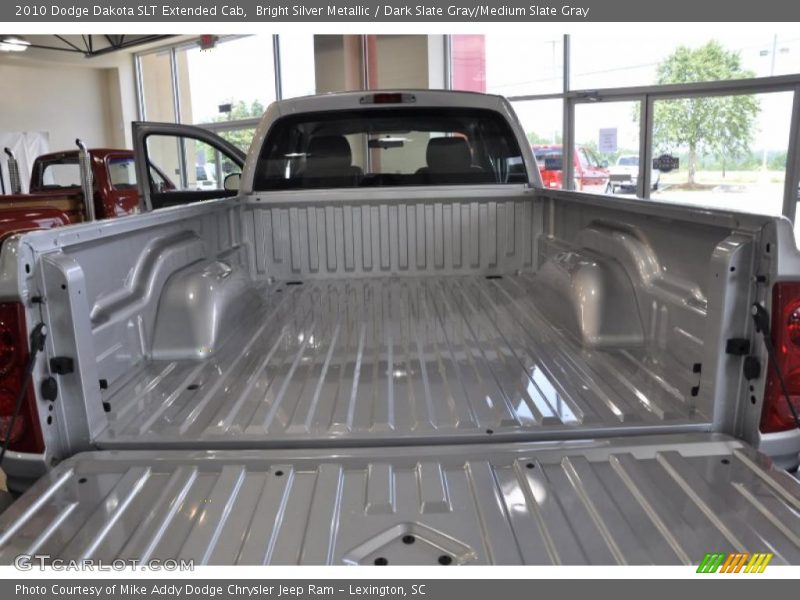 Bright Silver Metallic / Dark Slate Gray/Medium Slate Gray 2010 Dodge Dakota SLT Extended Cab