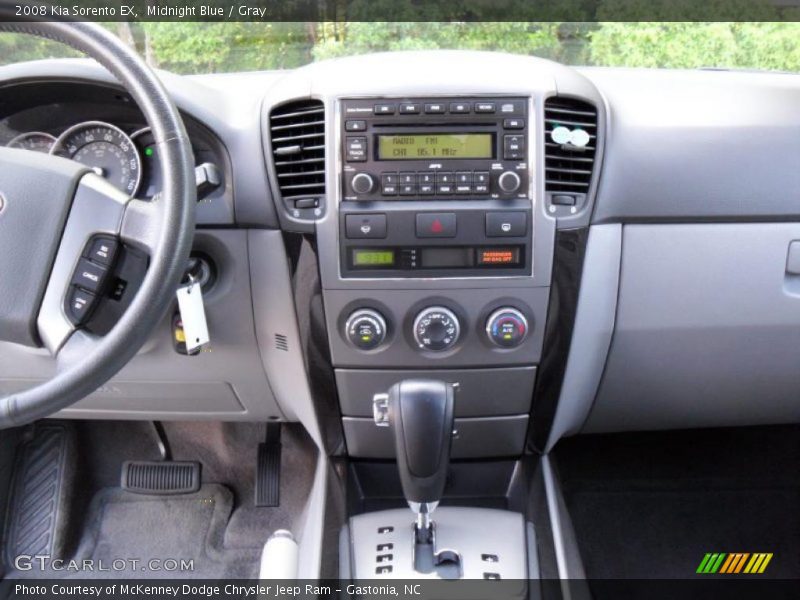 Midnight Blue / Gray 2008 Kia Sorento EX