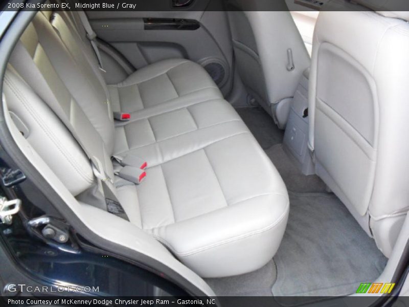 Midnight Blue / Gray 2008 Kia Sorento EX