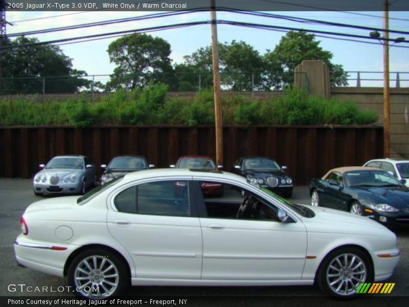 White Onyx / Warm Charcoal 2005 Jaguar X-Type 3.0 VDP