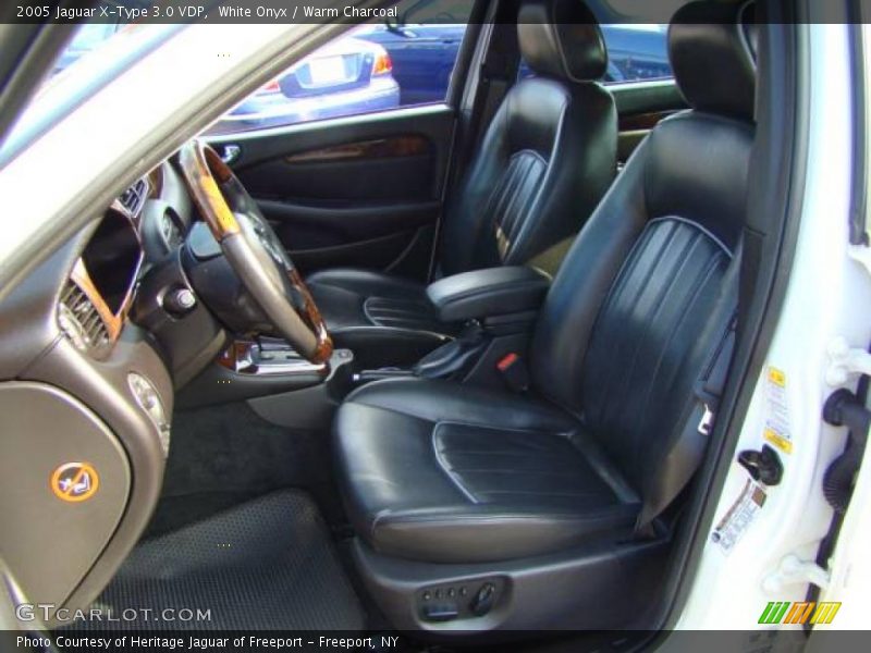 White Onyx / Warm Charcoal 2005 Jaguar X-Type 3.0 VDP