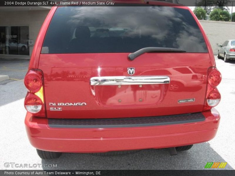 Flame Red / Medium Slate Gray 2004 Dodge Durango SLT 4x4