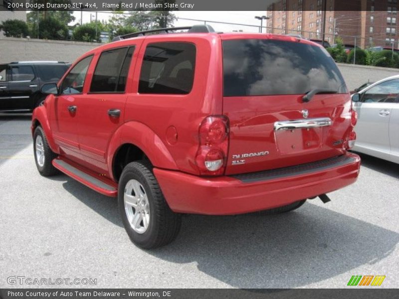 Flame Red / Medium Slate Gray 2004 Dodge Durango SLT 4x4