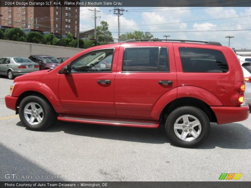 Flame Red / Medium Slate Gray 2004 Dodge Durango SLT 4x4
