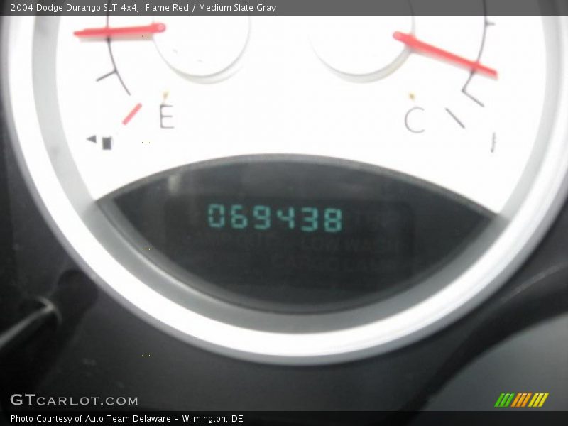 Flame Red / Medium Slate Gray 2004 Dodge Durango SLT 4x4