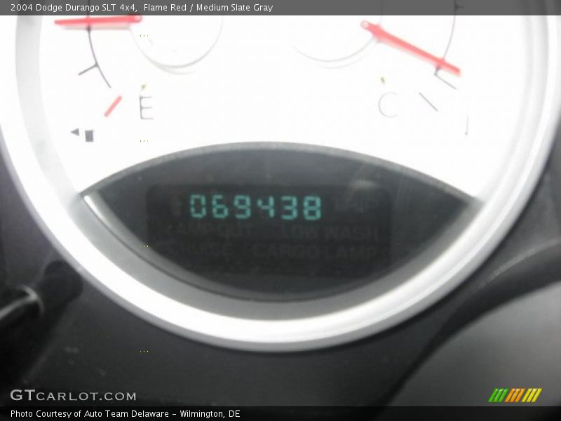 Flame Red / Medium Slate Gray 2004 Dodge Durango SLT 4x4