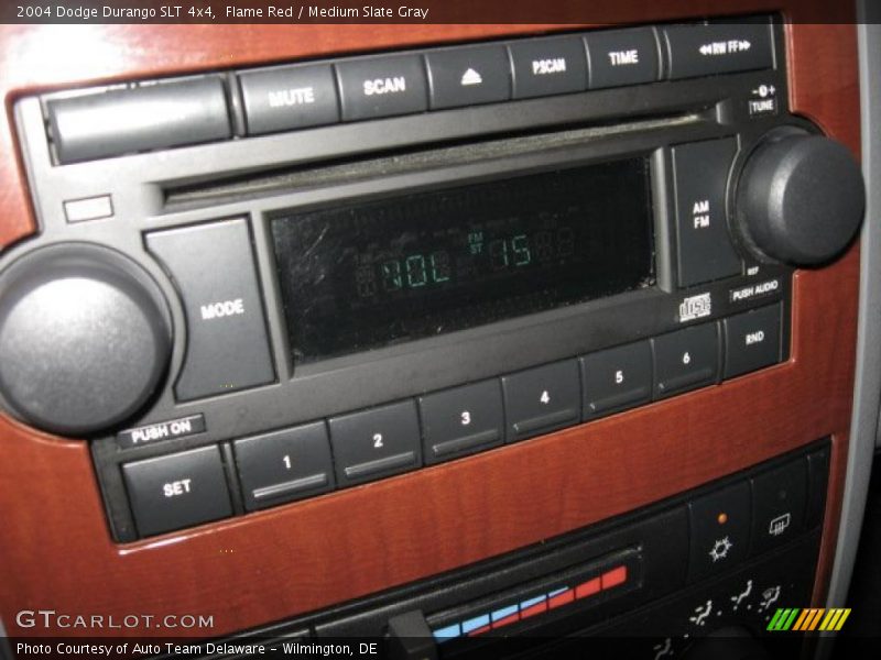 Flame Red / Medium Slate Gray 2004 Dodge Durango SLT 4x4