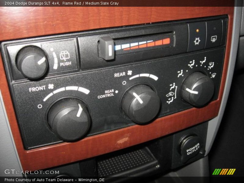 Flame Red / Medium Slate Gray 2004 Dodge Durango SLT 4x4
