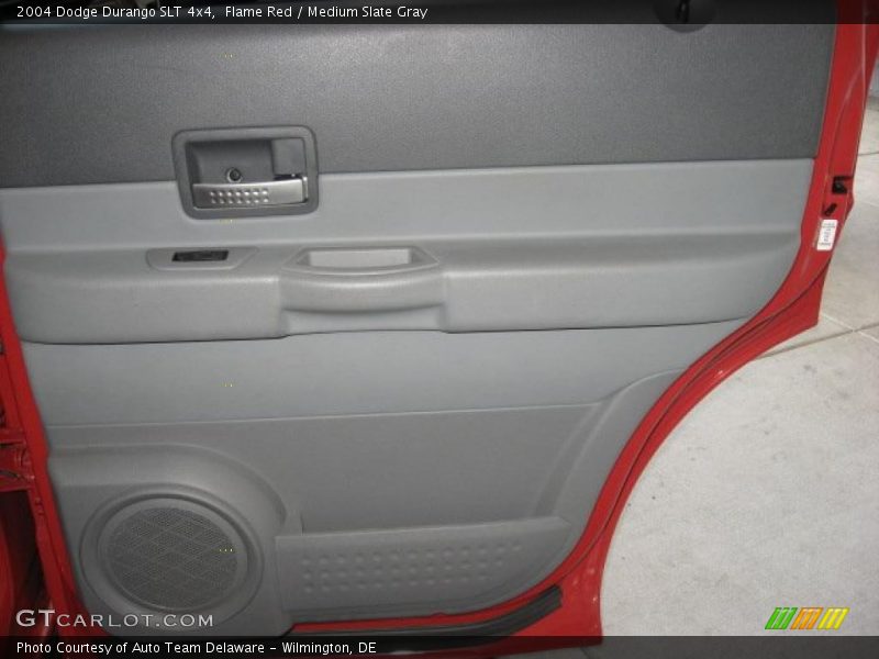 Flame Red / Medium Slate Gray 2004 Dodge Durango SLT 4x4