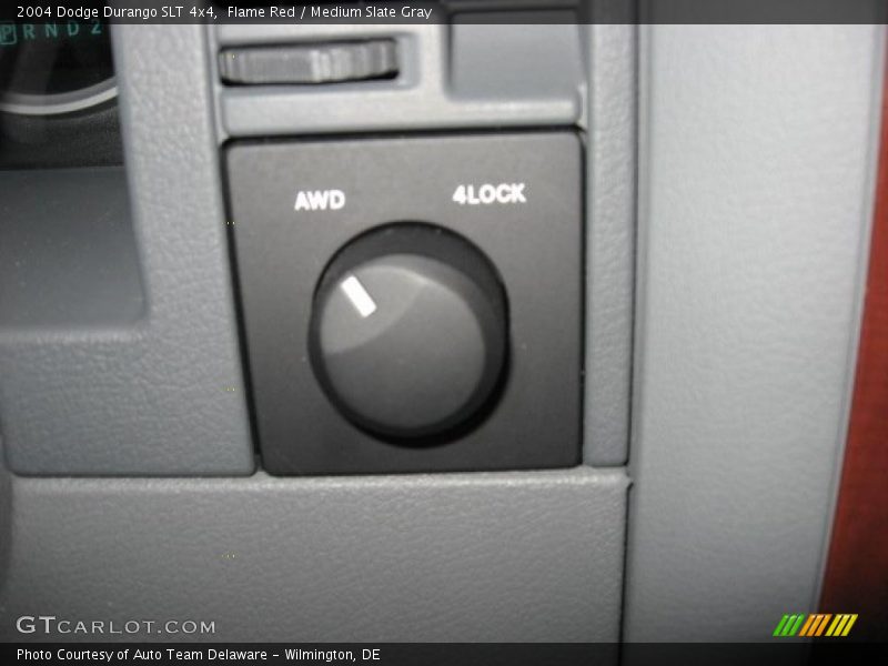Flame Red / Medium Slate Gray 2004 Dodge Durango SLT 4x4
