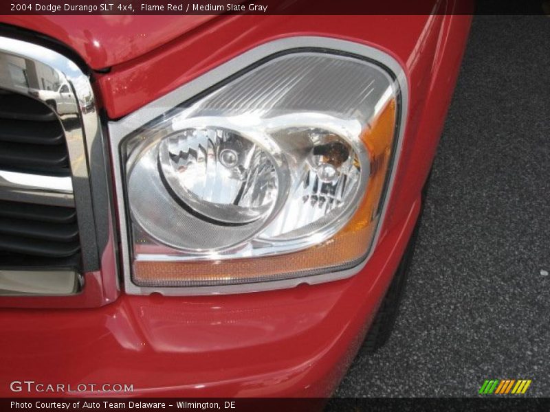 Flame Red / Medium Slate Gray 2004 Dodge Durango SLT 4x4