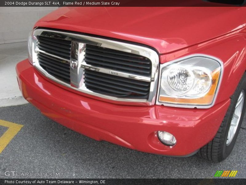 Flame Red / Medium Slate Gray 2004 Dodge Durango SLT 4x4
