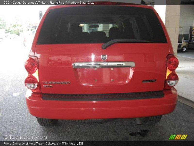 Flame Red / Medium Slate Gray 2004 Dodge Durango SLT 4x4