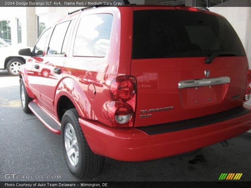 Flame Red / Medium Slate Gray 2004 Dodge Durango SLT 4x4