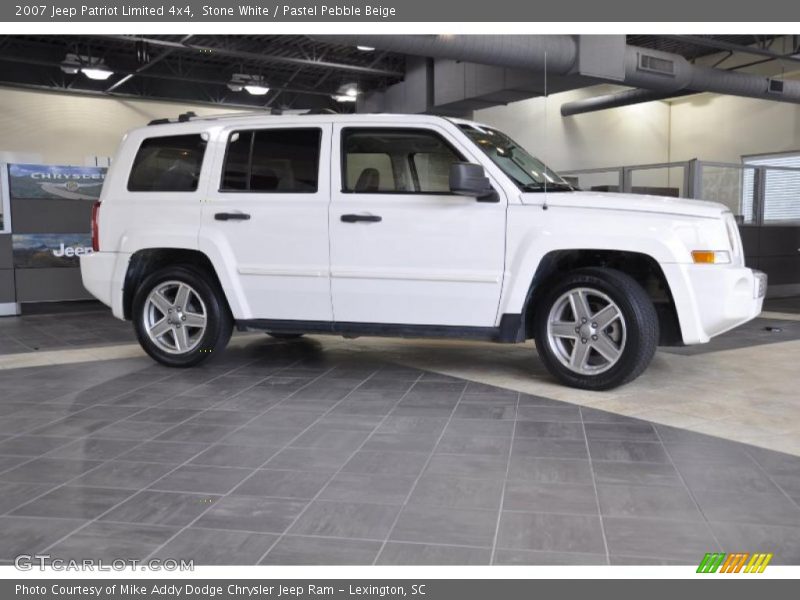 Stone White / Pastel Pebble Beige 2007 Jeep Patriot Limited 4x4