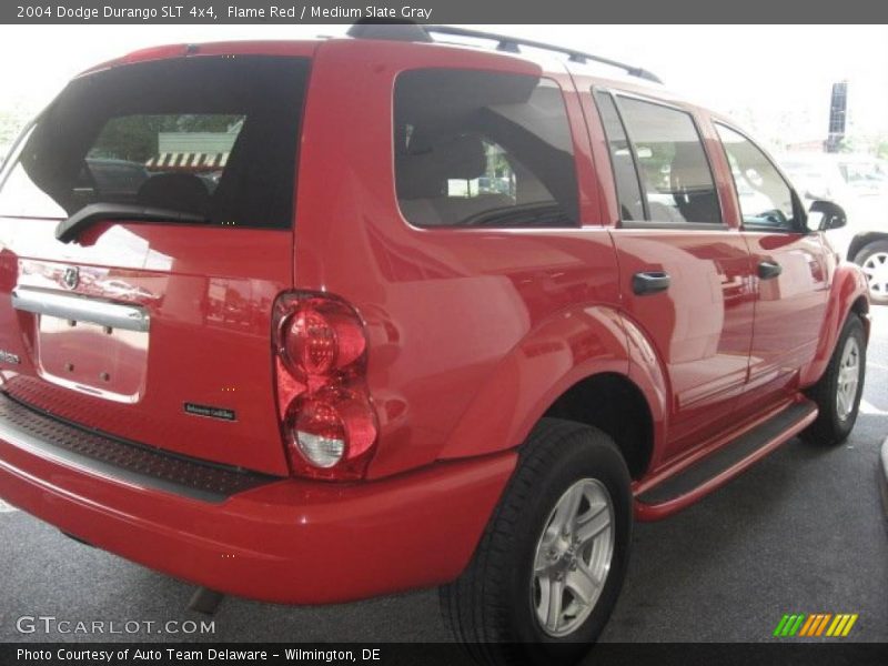 Flame Red / Medium Slate Gray 2004 Dodge Durango SLT 4x4