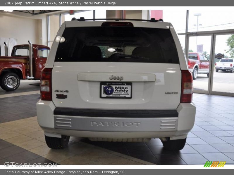 Stone White / Pastel Pebble Beige 2007 Jeep Patriot Limited 4x4