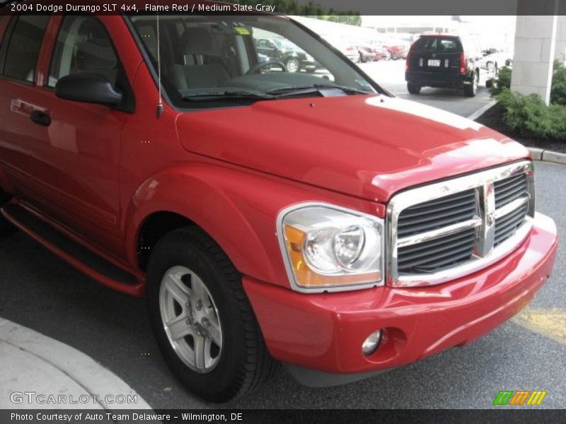 Flame Red / Medium Slate Gray 2004 Dodge Durango SLT 4x4