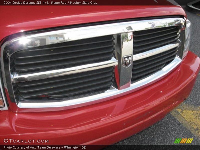 Flame Red / Medium Slate Gray 2004 Dodge Durango SLT 4x4