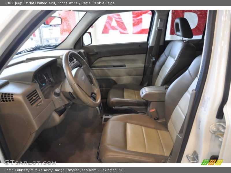 Stone White / Pastel Pebble Beige 2007 Jeep Patriot Limited 4x4