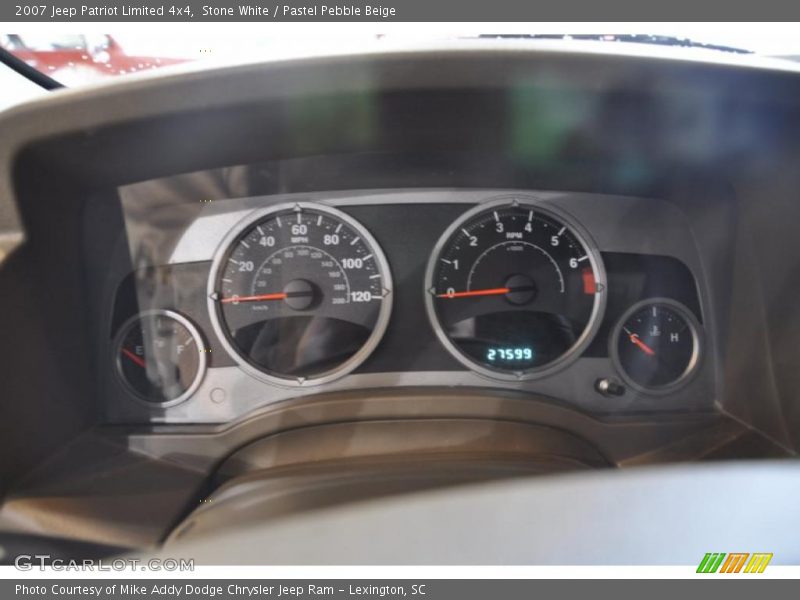 Stone White / Pastel Pebble Beige 2007 Jeep Patriot Limited 4x4