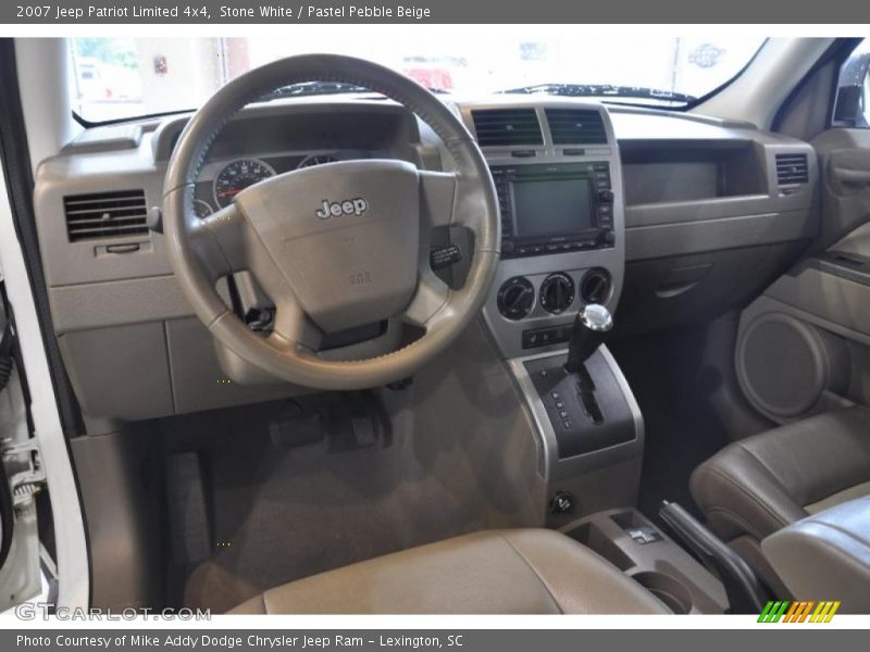 Stone White / Pastel Pebble Beige 2007 Jeep Patriot Limited 4x4