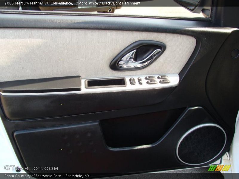 Oxford White / Black/Light Parchment 2005 Mercury Mariner V6 Convenience