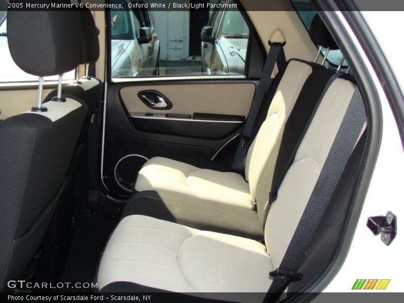 Oxford White / Black/Light Parchment 2005 Mercury Mariner V6 Convenience