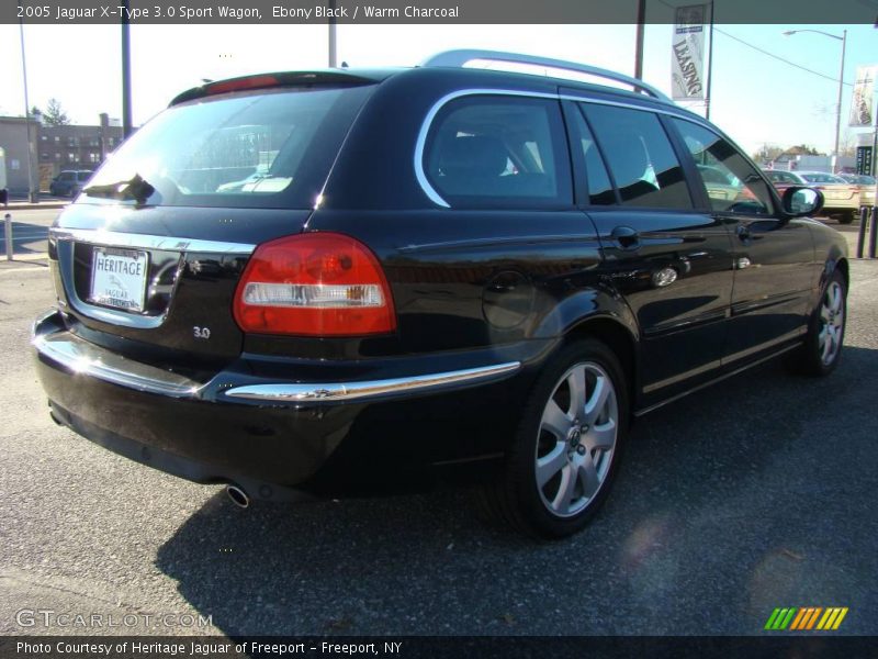 Ebony Black / Warm Charcoal 2005 Jaguar X-Type 3.0 Sport Wagon
