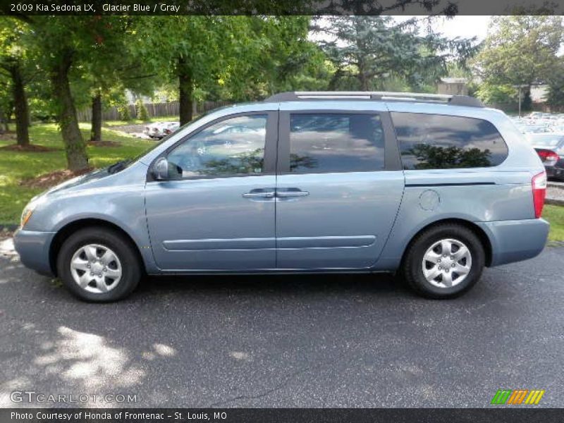 Glacier Blue / Gray 2009 Kia Sedona LX