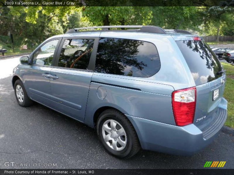 Glacier Blue / Gray 2009 Kia Sedona LX