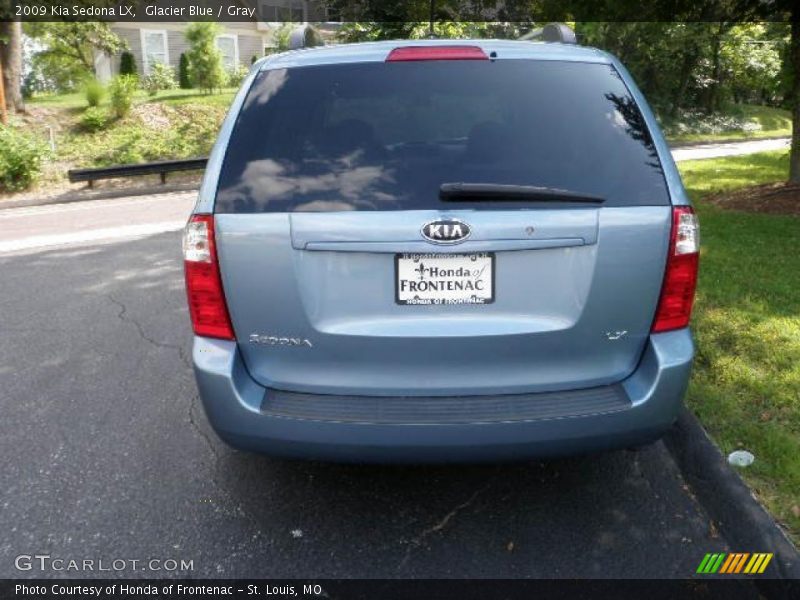 Glacier Blue / Gray 2009 Kia Sedona LX