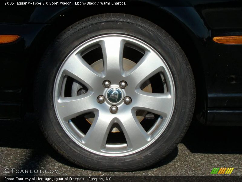 Ebony Black / Warm Charcoal 2005 Jaguar X-Type 3.0 Sport Wagon